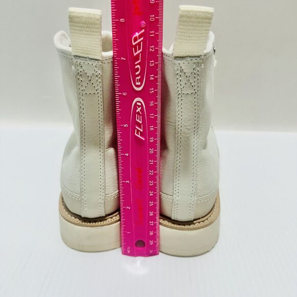 Converse Chuck Taylor Crafted 173212C M 8.5/W 10 Boots Egret Natural Ivory White - Picture 7 of 13